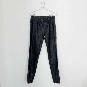 Zara Faux Leather Leggings